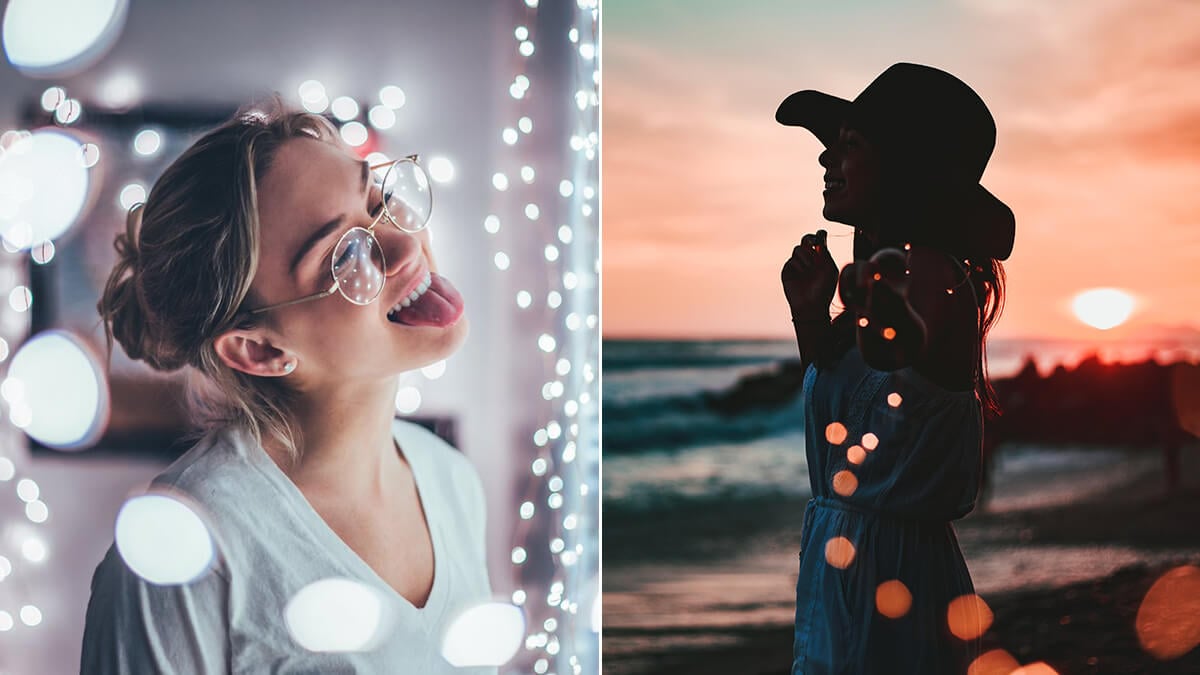 string lights photography