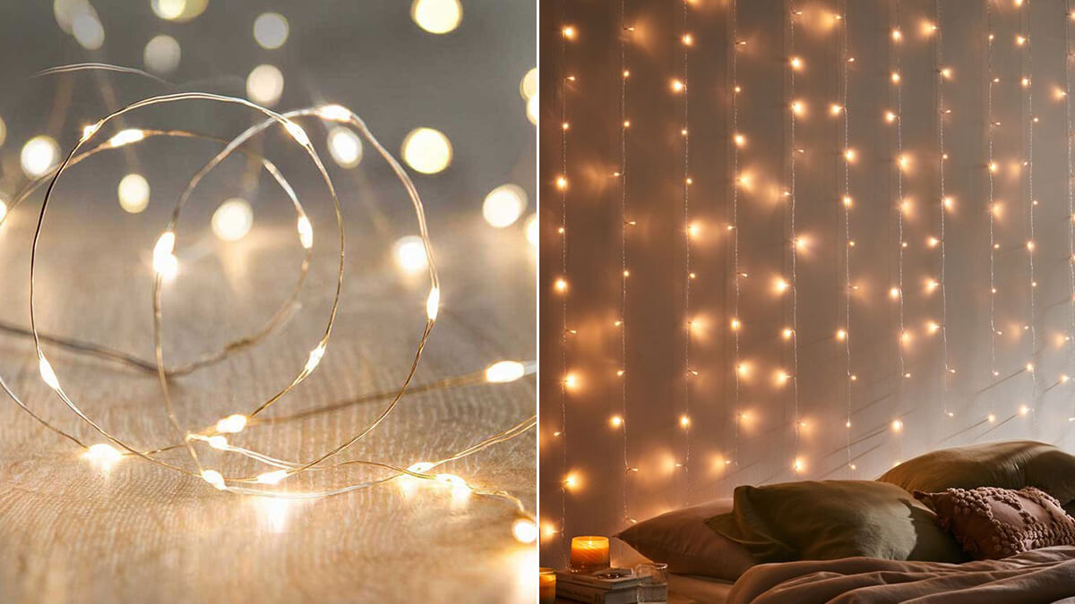 38 Cozy Decor Ideas With Bedroom String Lights