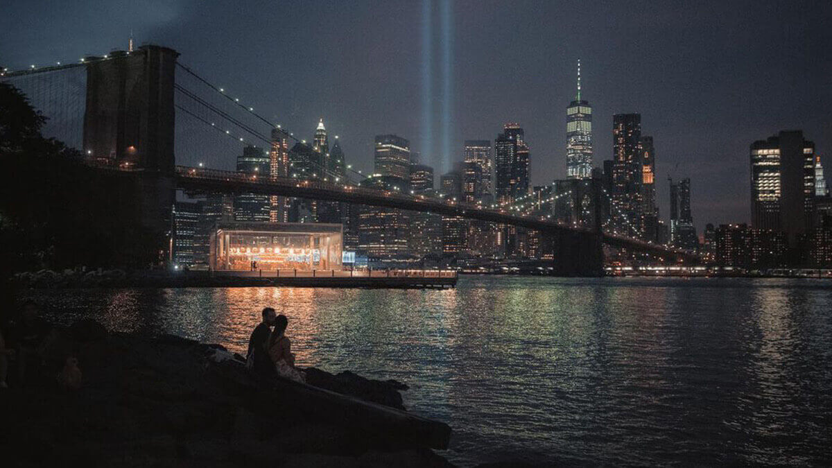 New York Pebble Beach Skyline Photography