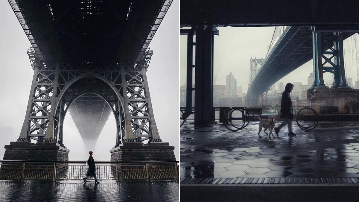 Under Manhattan Bridge Photography