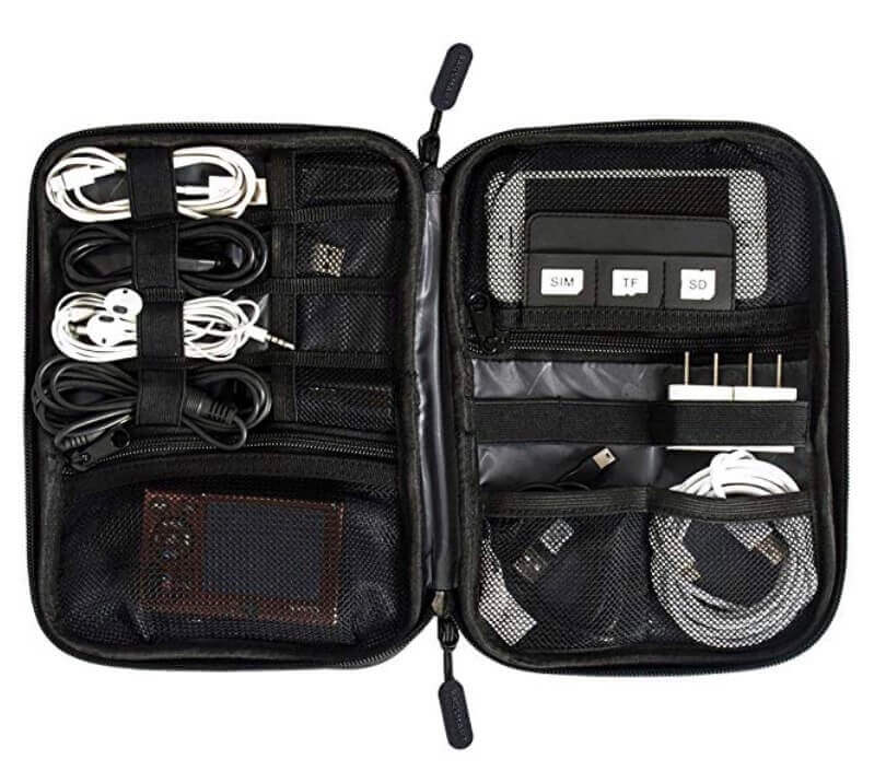 BAGSMART tech accessory organizer gridfiti