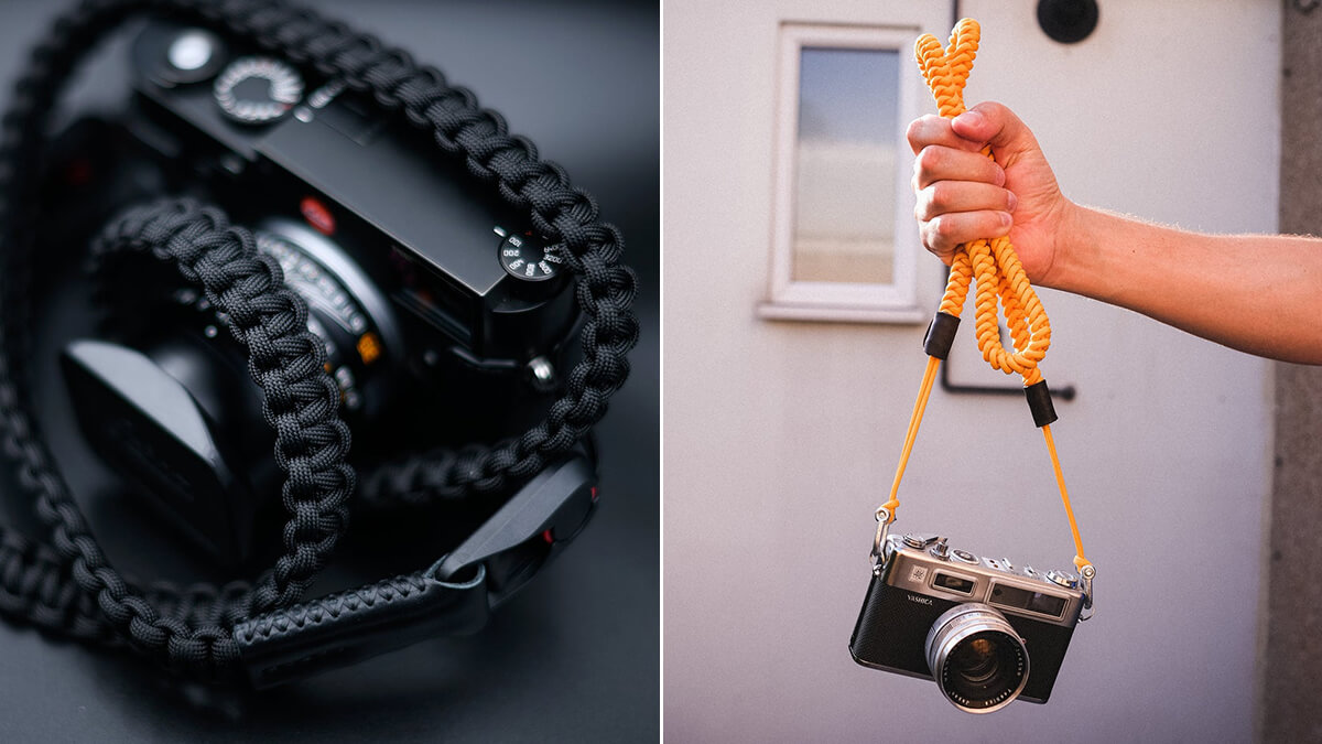 paracord camera strap