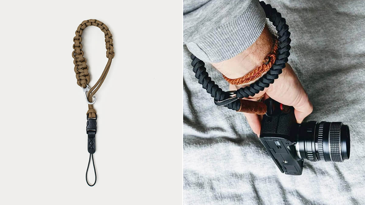 Langly Paracord Camera Neck Strap - Orange