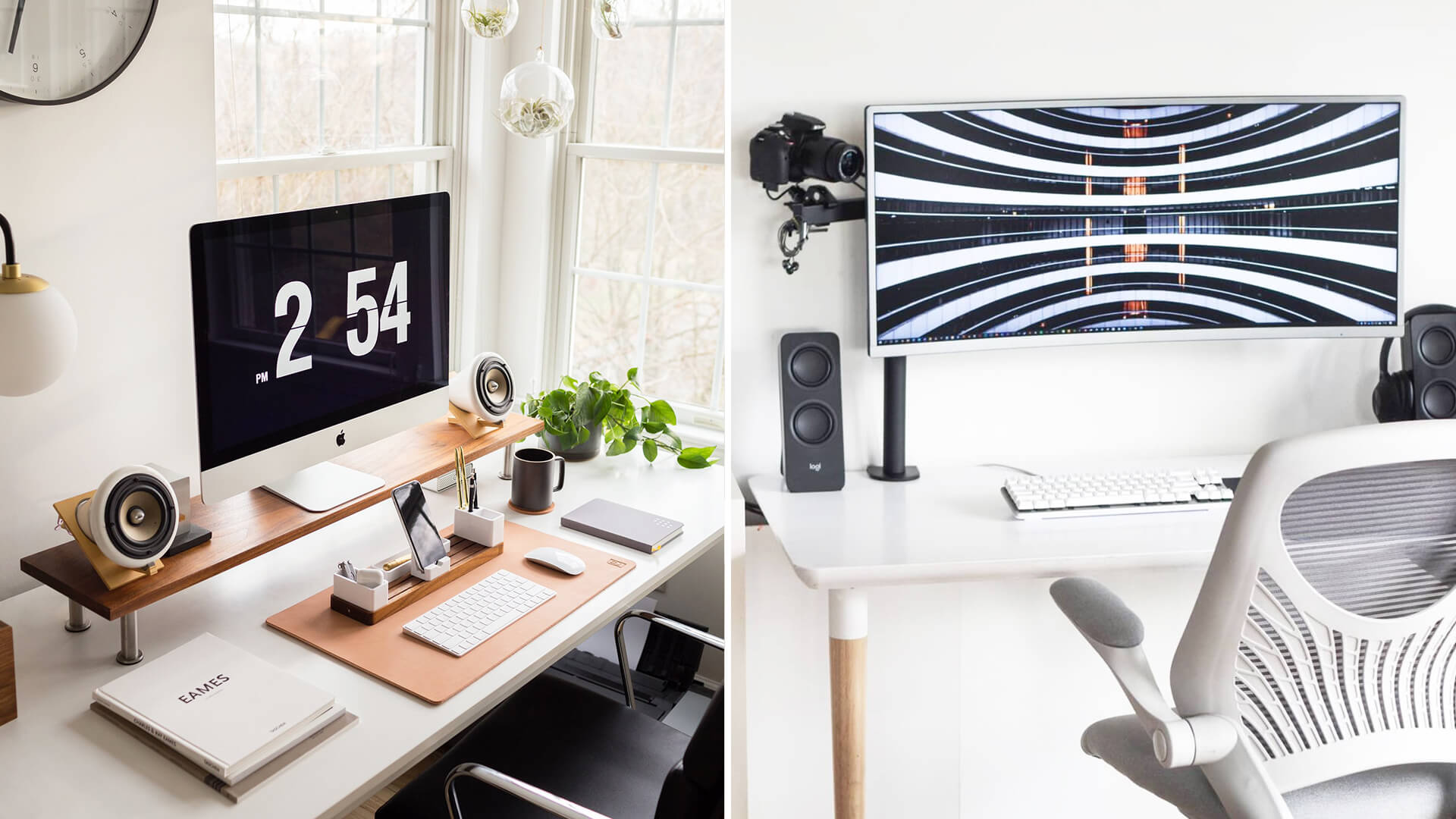 20+ Best Minimalist Desk Setups & Home Office Ideas