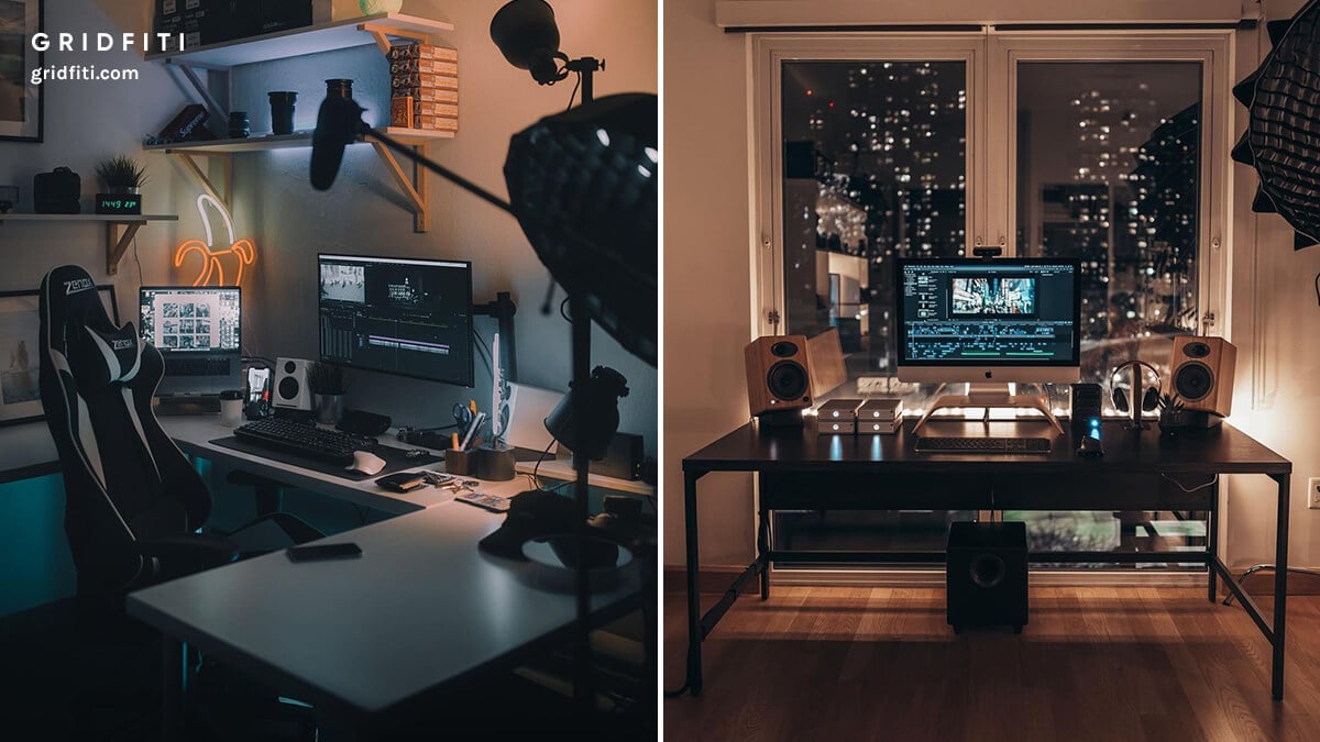 Filmmaker & YouTuber Desk Setup