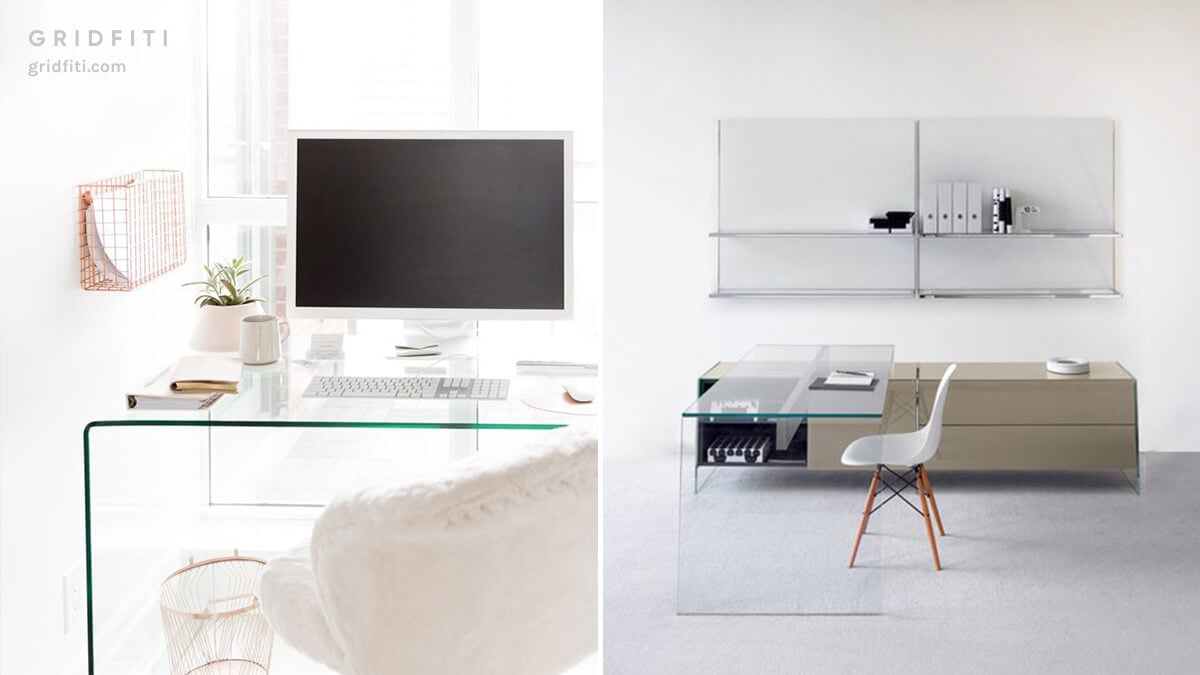 20+ Best Minimalist Desk Setups & Home Office Ideas, Gridfiti