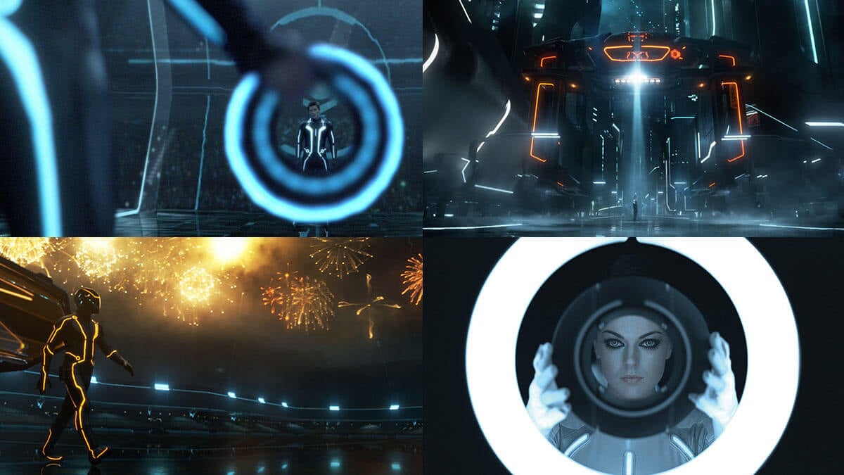 TRON: Legacy Beautiful Film Frames