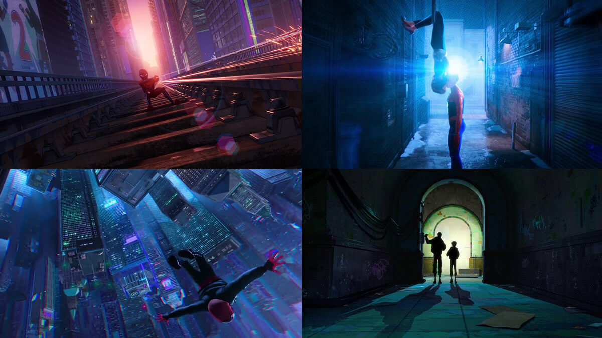 Spiderverse Animated Film Stills