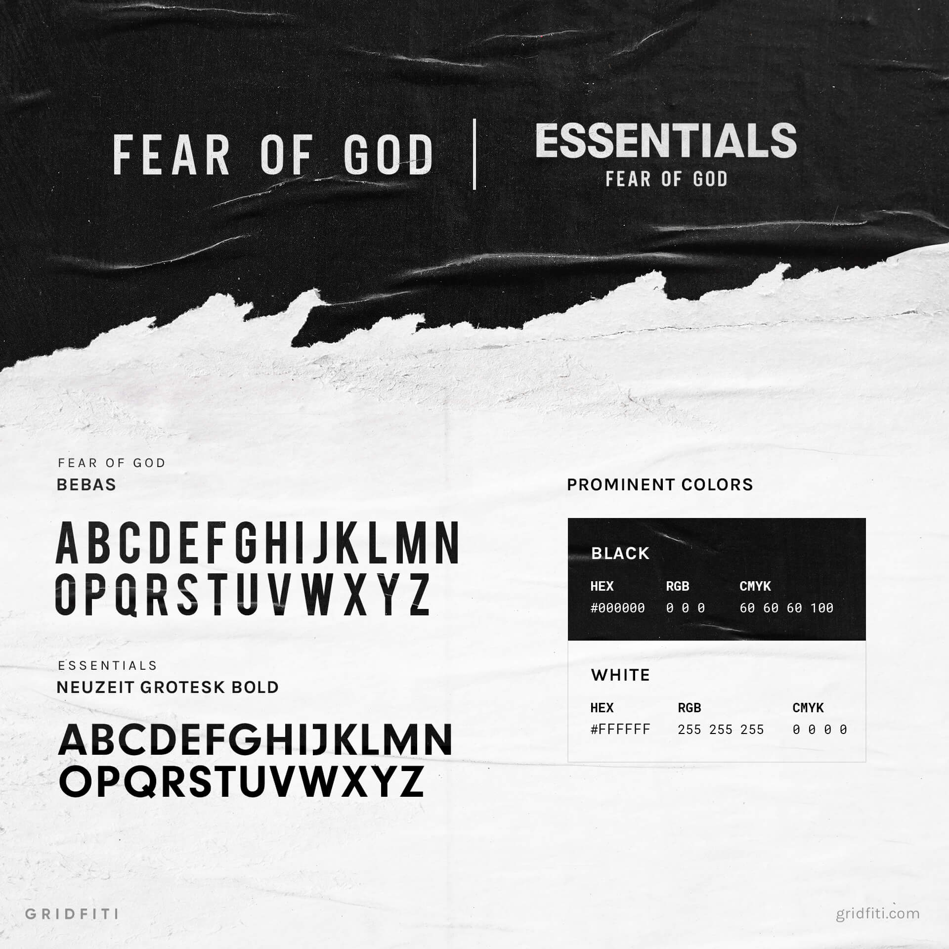 Fear of God Font