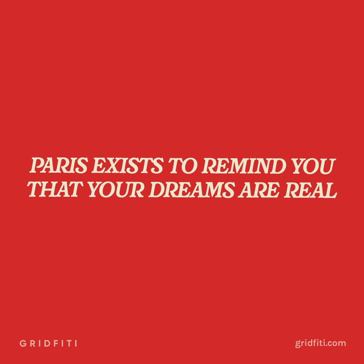 Quote about Paris Dreams