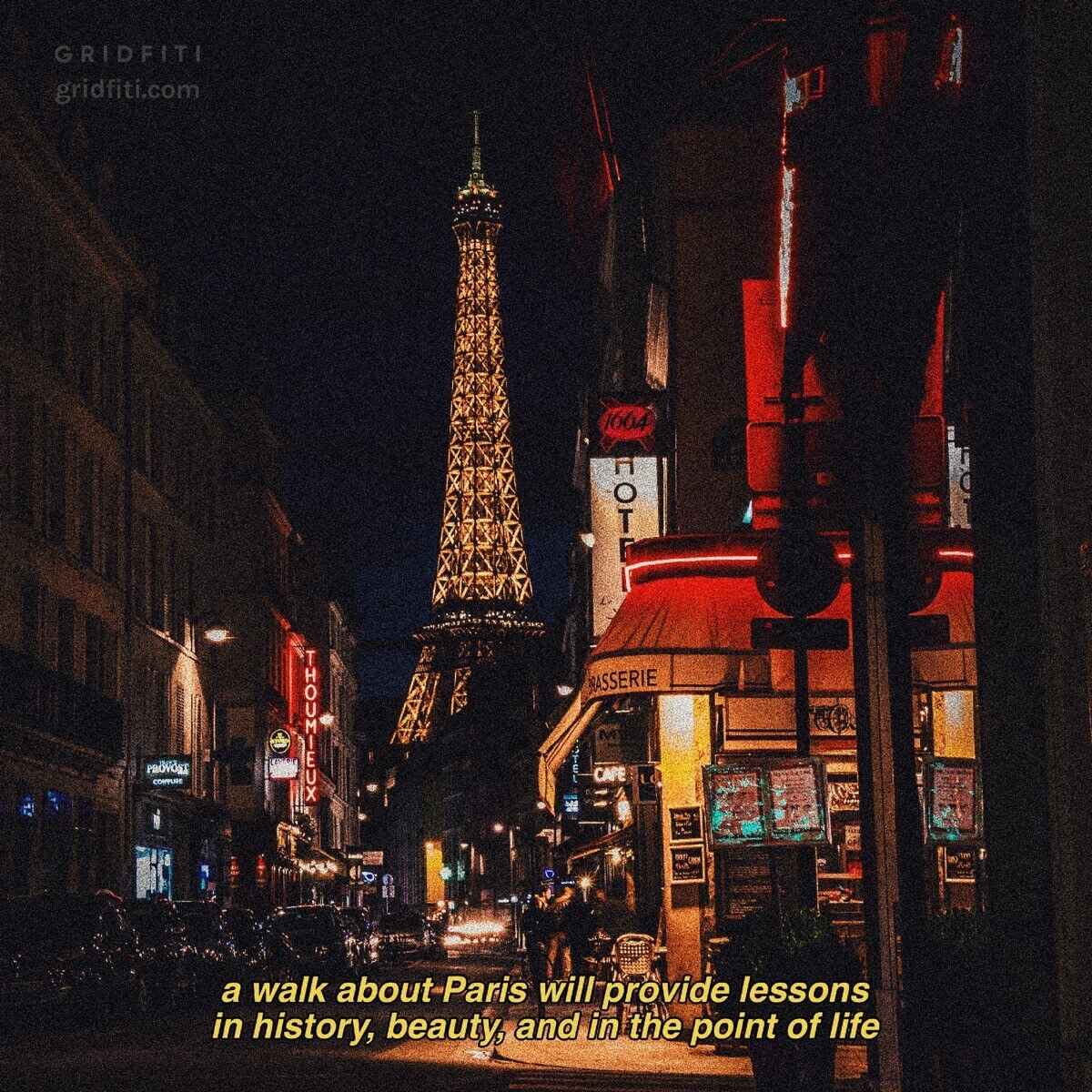 Eiffel Tower Quote