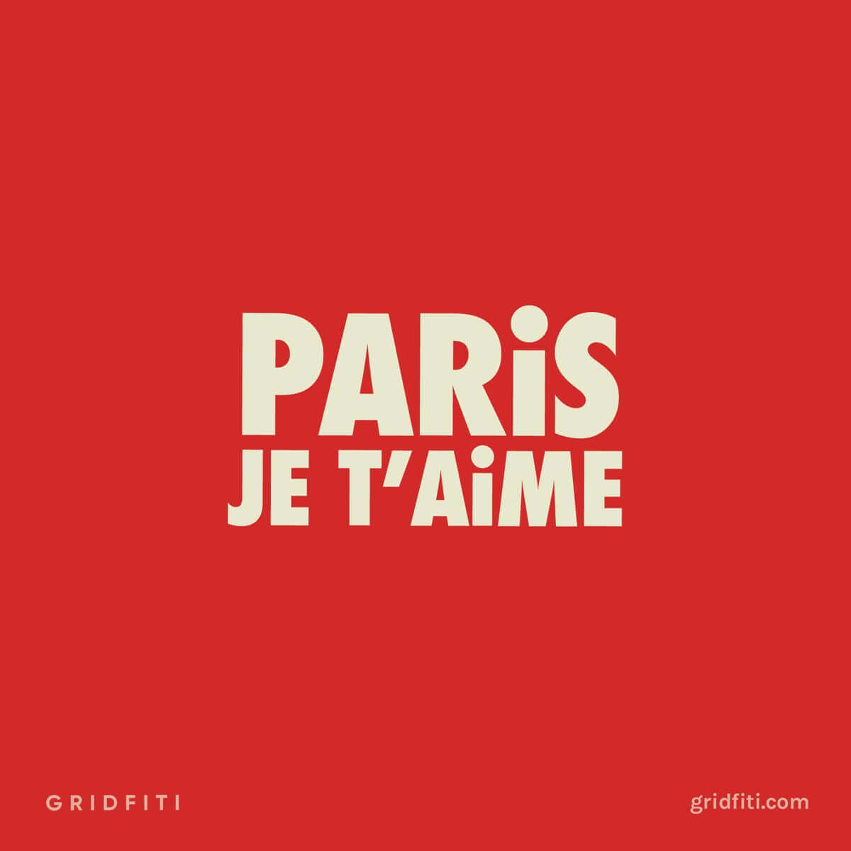 Paris Je T'aime (Paris, I love you) Quote