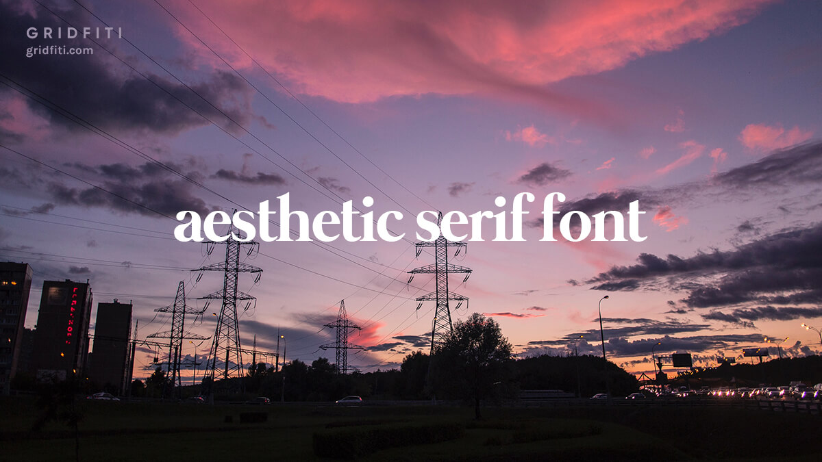 What Are the Most Aesthetic Fonts? (Subtitle, Tumblr & More) | Gridfiti