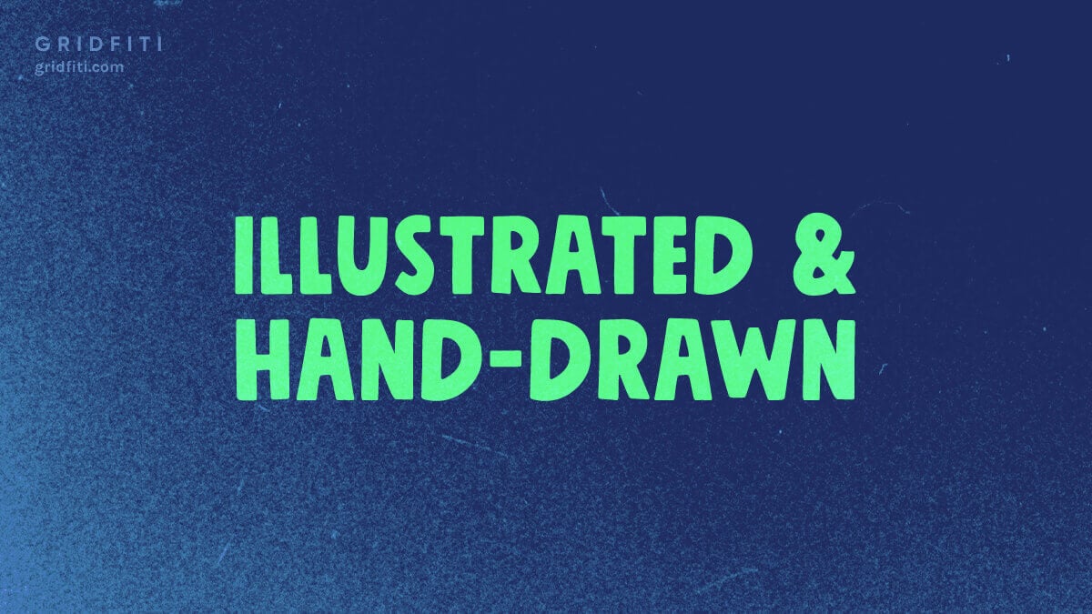 Aesthetic Hand-Drawn Font