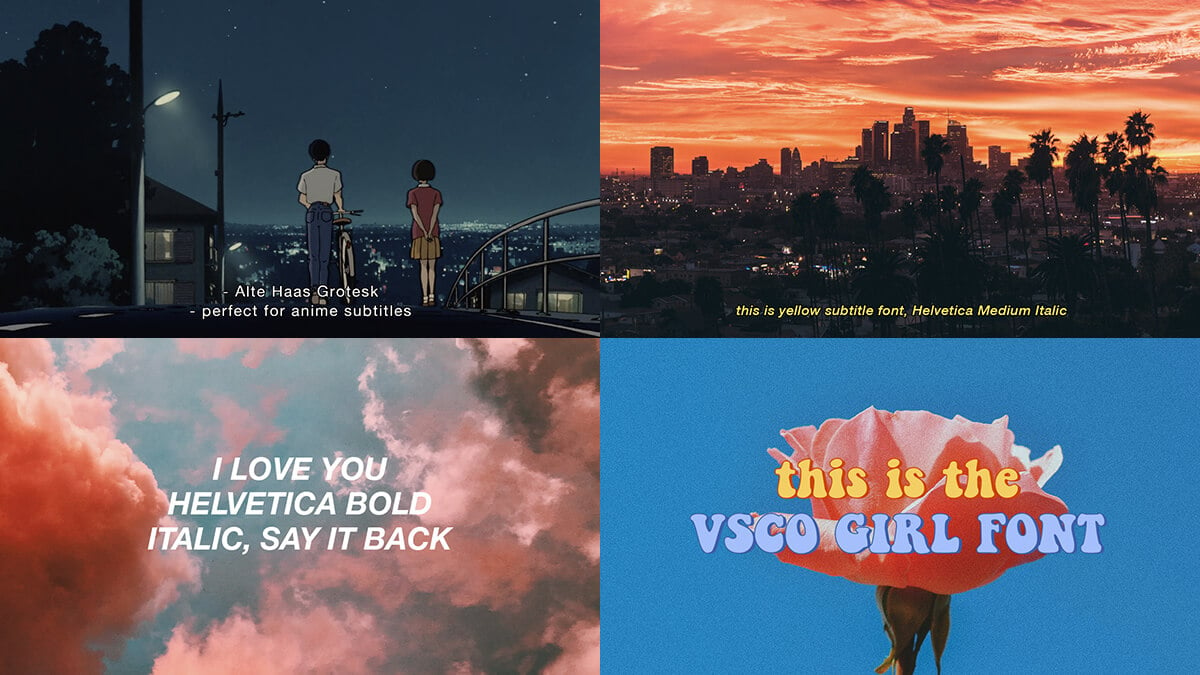 The 25+ Most Aesthetic Fonts (Subtitle, Tumblr, Serif & More)