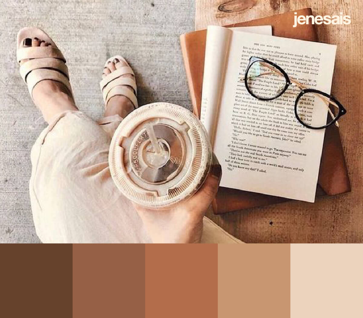 aesthetic brown color scheme