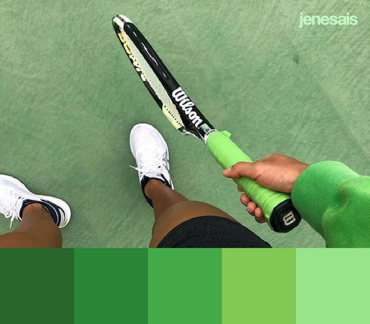 Aesthetic Green Color Palette