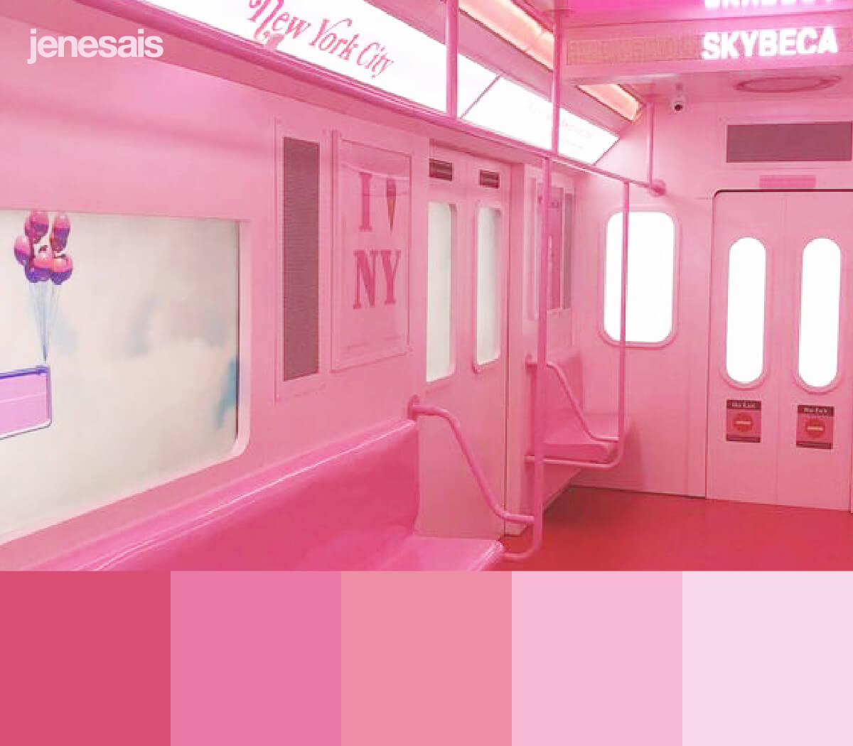 Aesthetic Pink Color Codes : It was first used as a color name in the