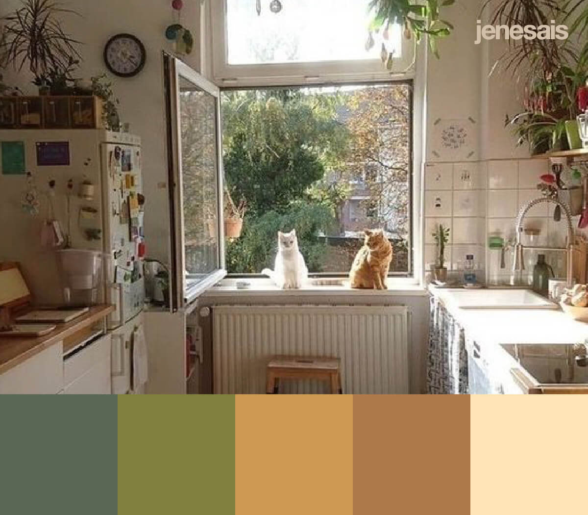 Cottagecore Aesthetic Color Palette