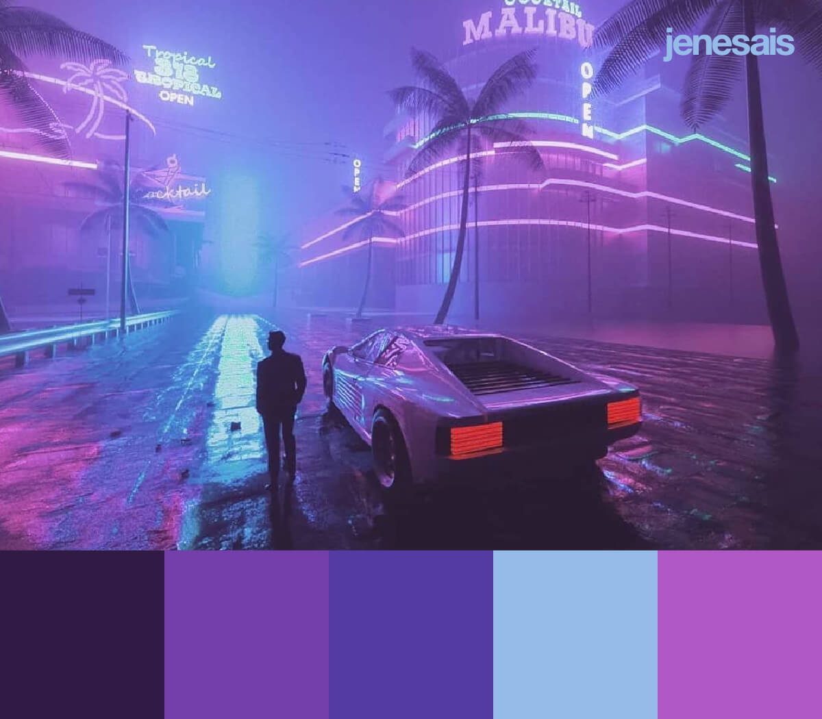 Cyberpunk Color Palette