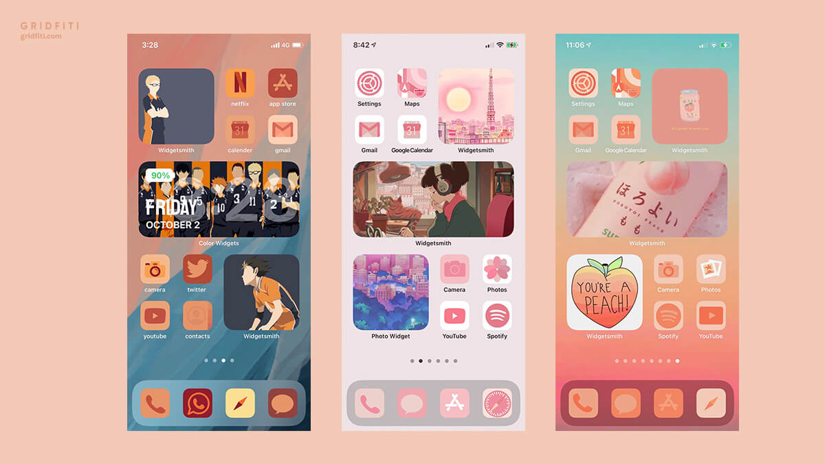 Cute Aesthetic iOS App Covers