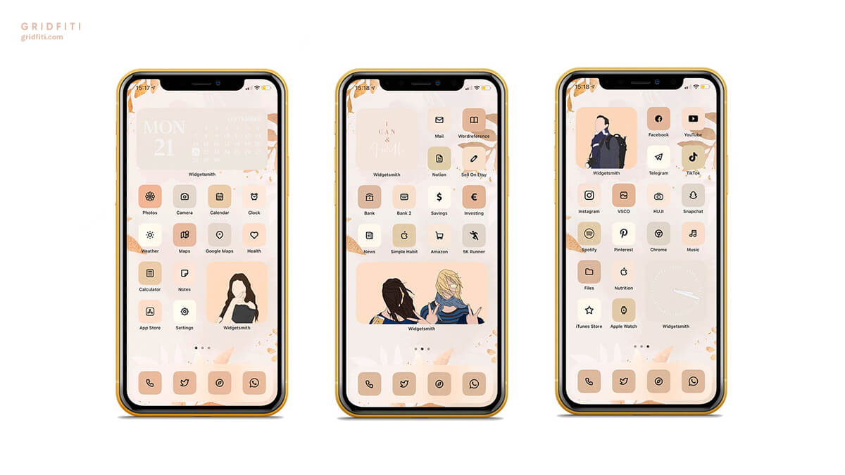 20 Aesthetic Ios 14 6 App Icons Icon Packs For Your Iphone Gridfiti