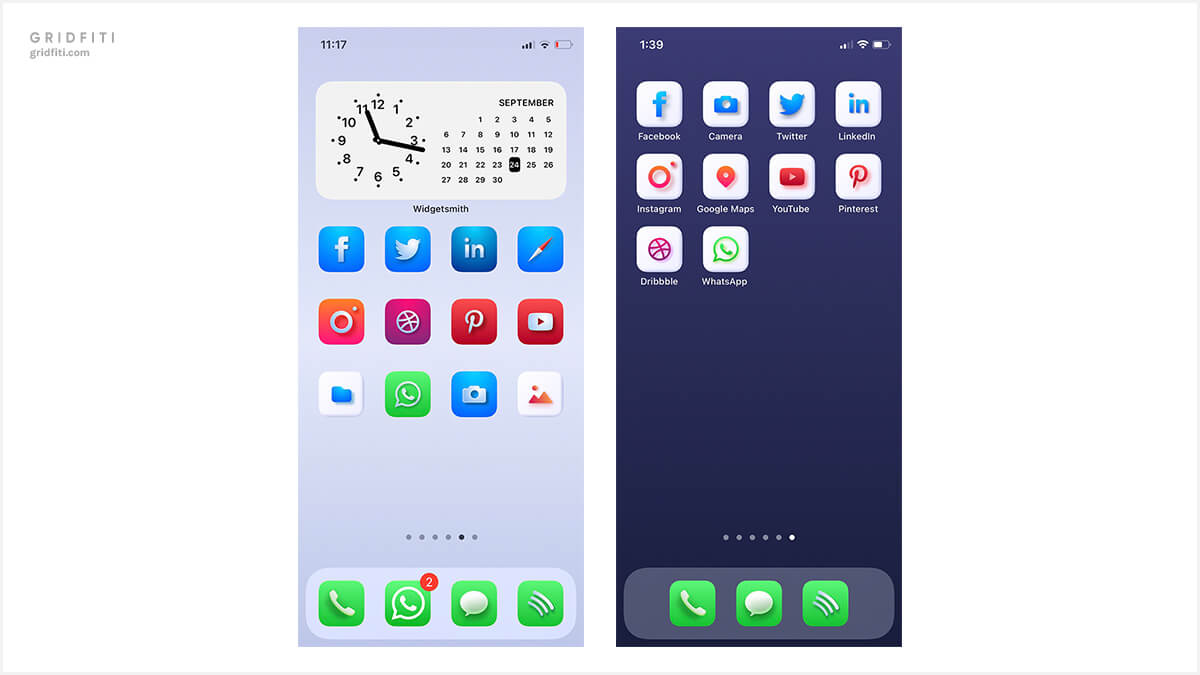 30 Aesthetic Ios 14 Home Screen Theme Ideas Gridfiti - ios 14 home screen ideas roblox