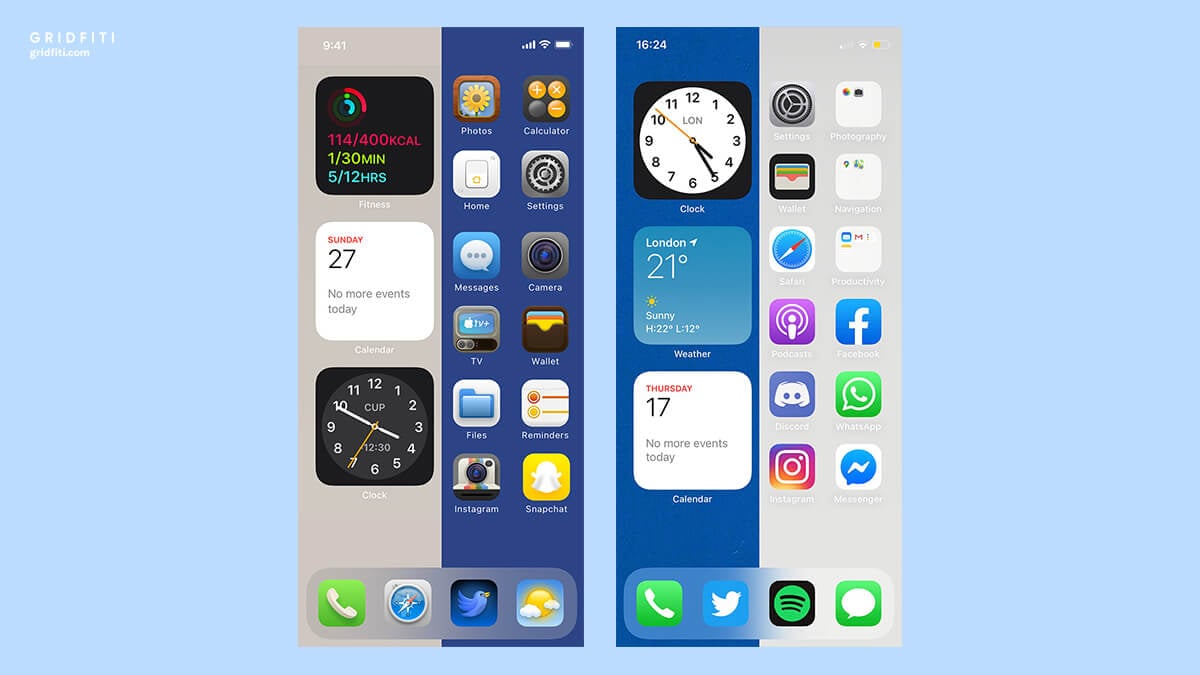 30+ Aesthetic iOS 14 Home Screen Theme Ideas | Gridfiti