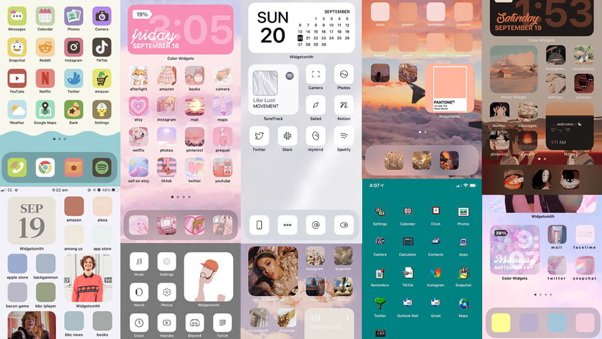 Ios 14 Aesthetic App Wallpaper  : How To Customize App Icons On Your Iphone: