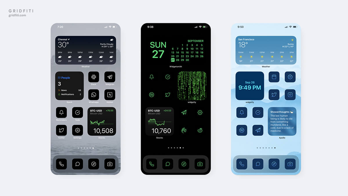 30 Aesthetic Ios 14 Home Screen Theme Ideas Gridfiti