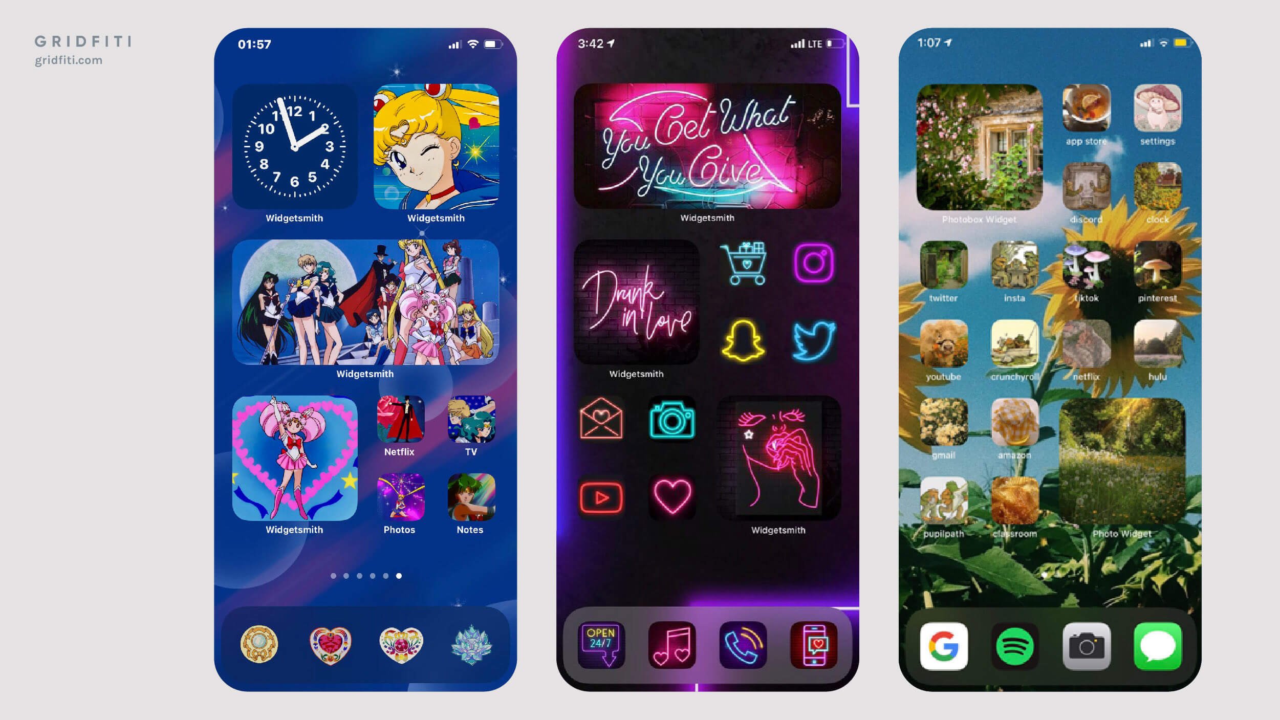 free iphone widgets themes