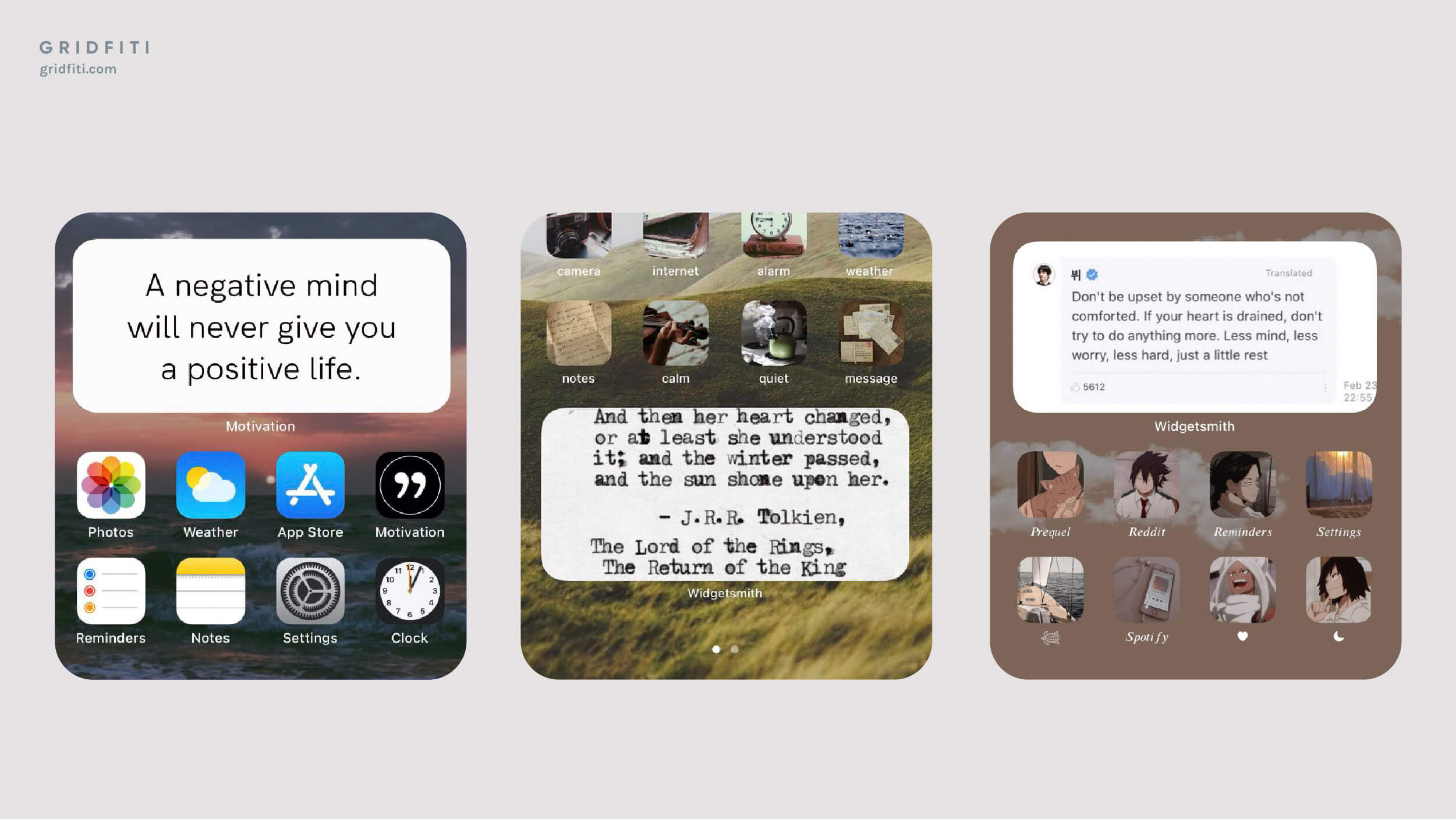 25 Aesthetic Ios 15 Widget Ideas Apps For Iphone Gridfiti