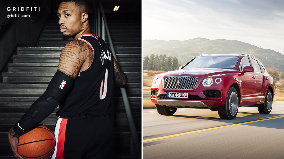 Damian Lillard Bentley Bentayga Car