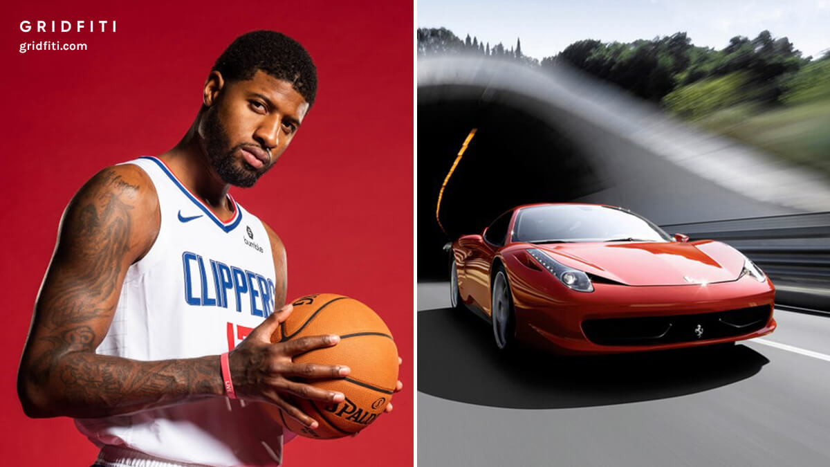 Paul George Car - Ferrari 458