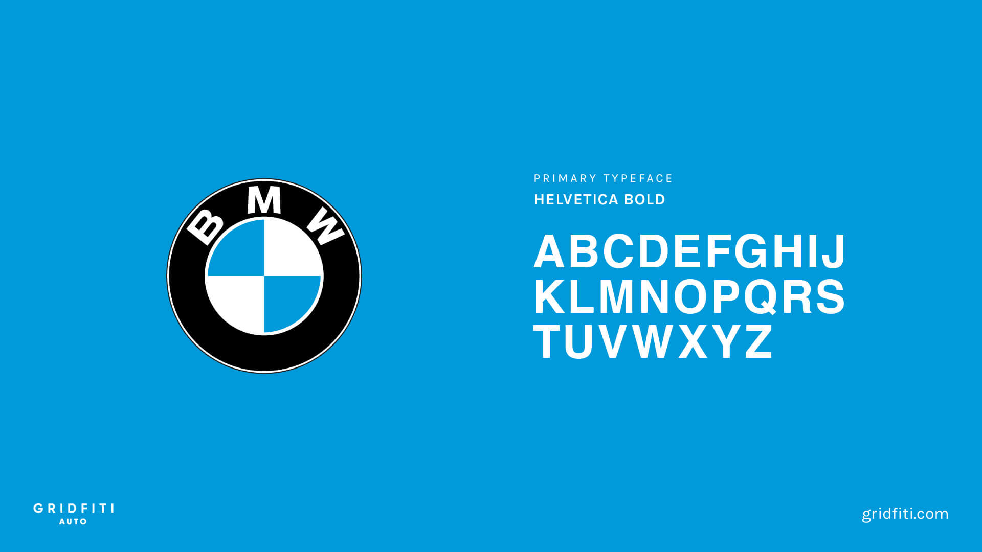 BMW font