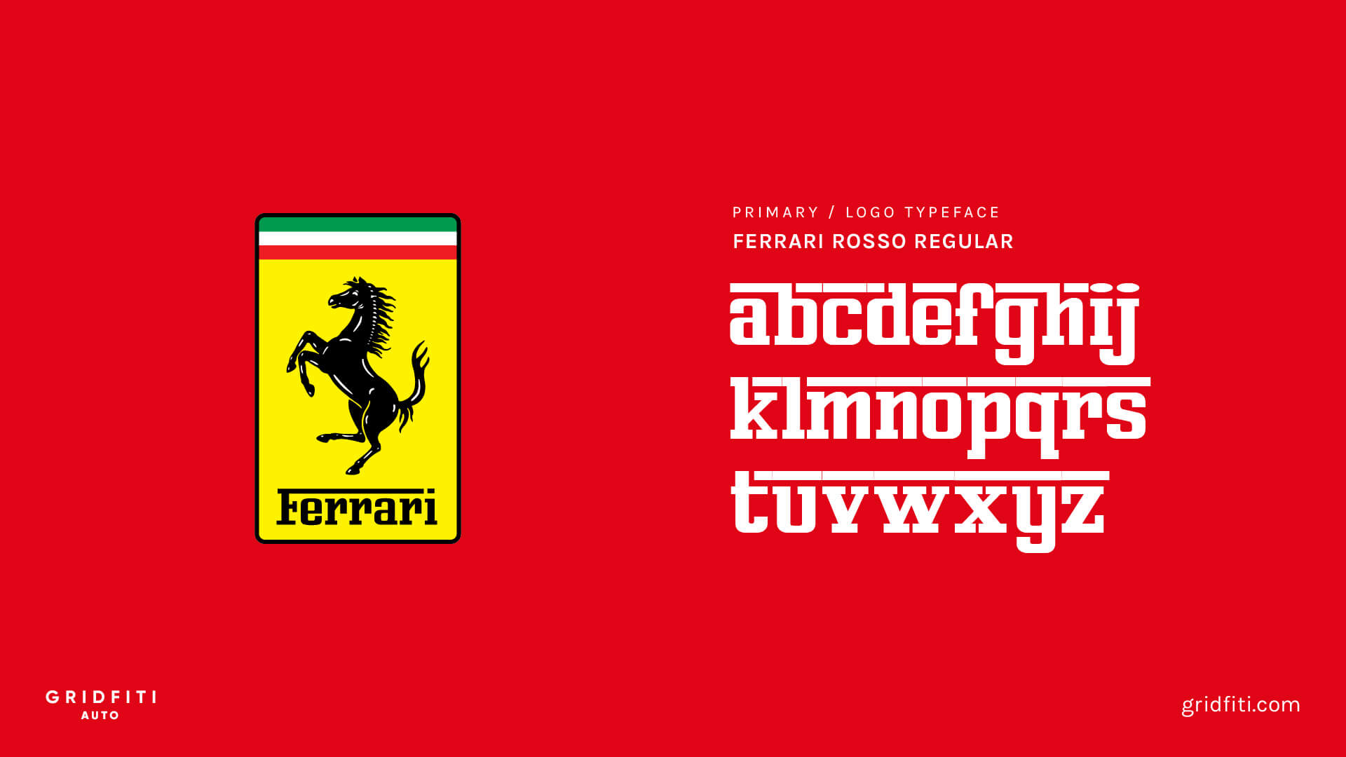 Ferrari Font