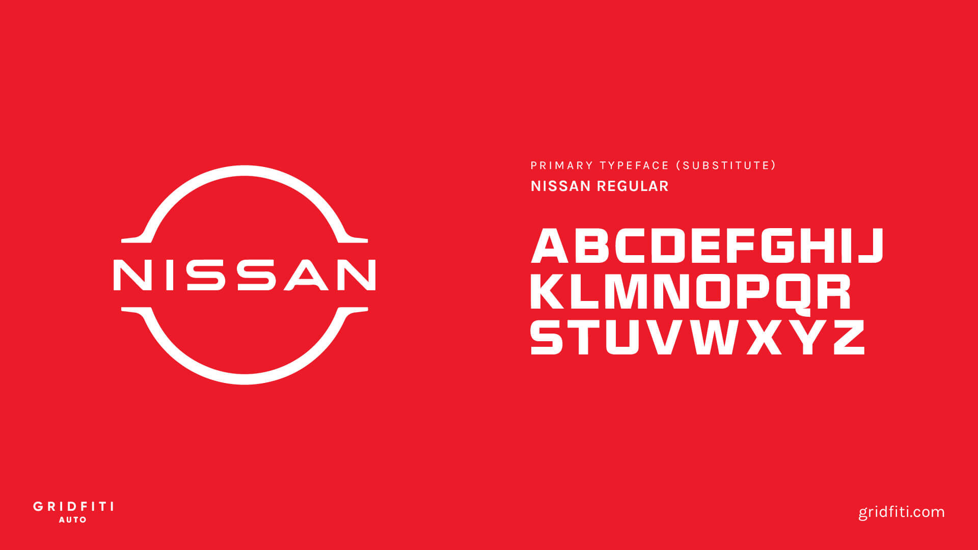 Nissan Font