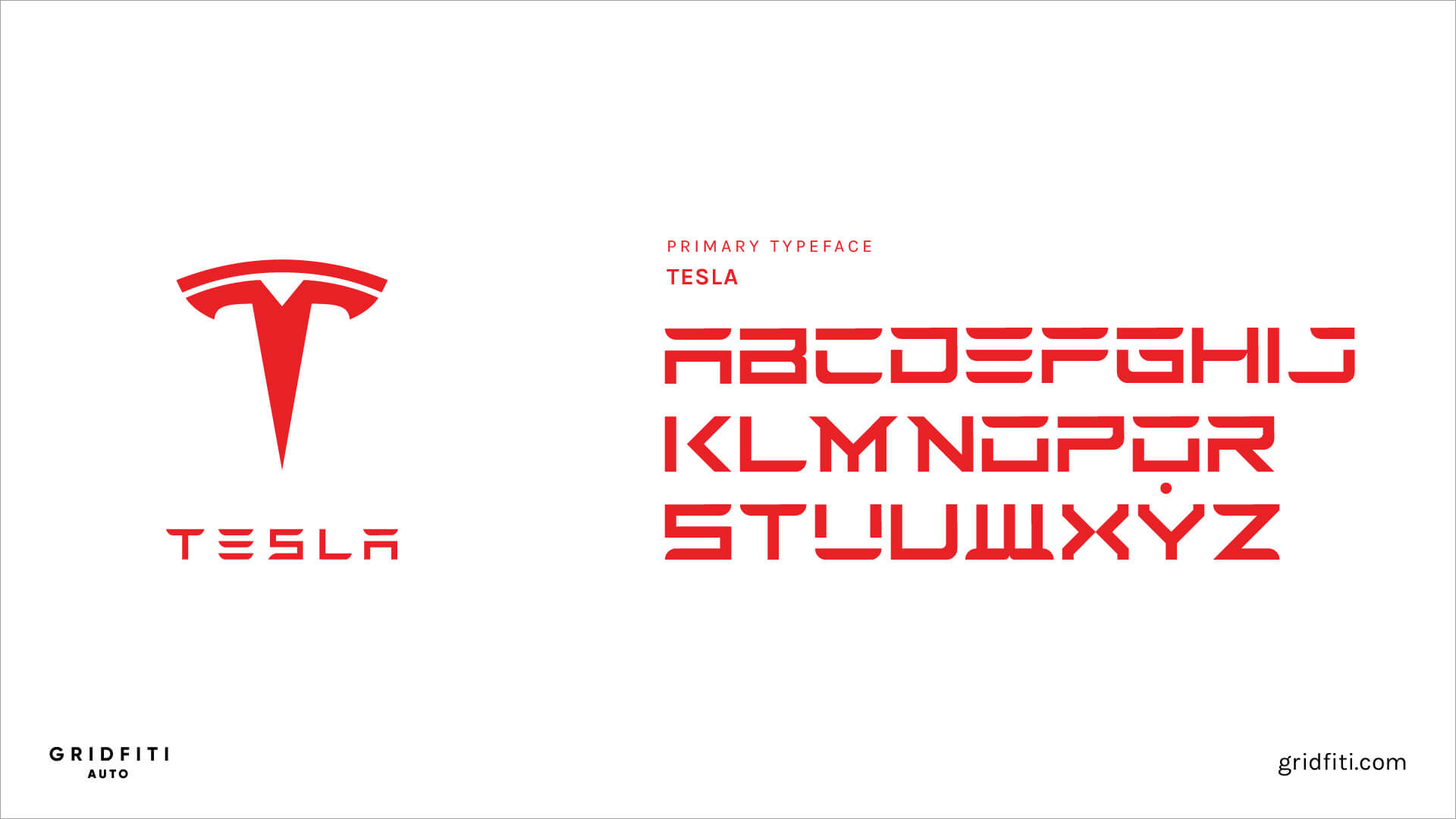 Tesla Font