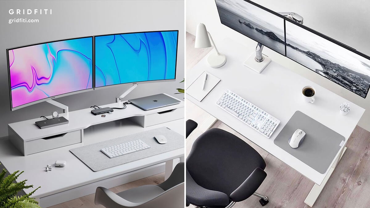 20+ Best Minimalist Desk Setups & Home Office Ideas