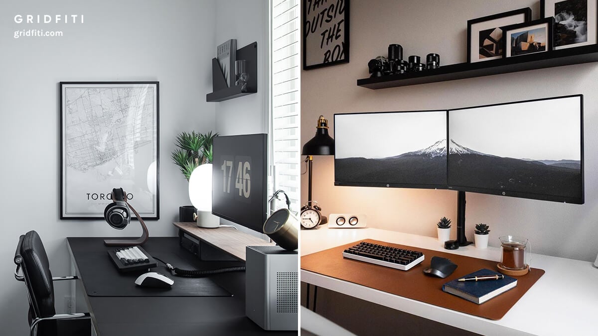 20 Best Minimalist Desk Setups Home Office Ideas Gridfiti Setup Studio