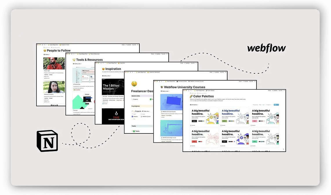 Webflow Workflow Notion Setup