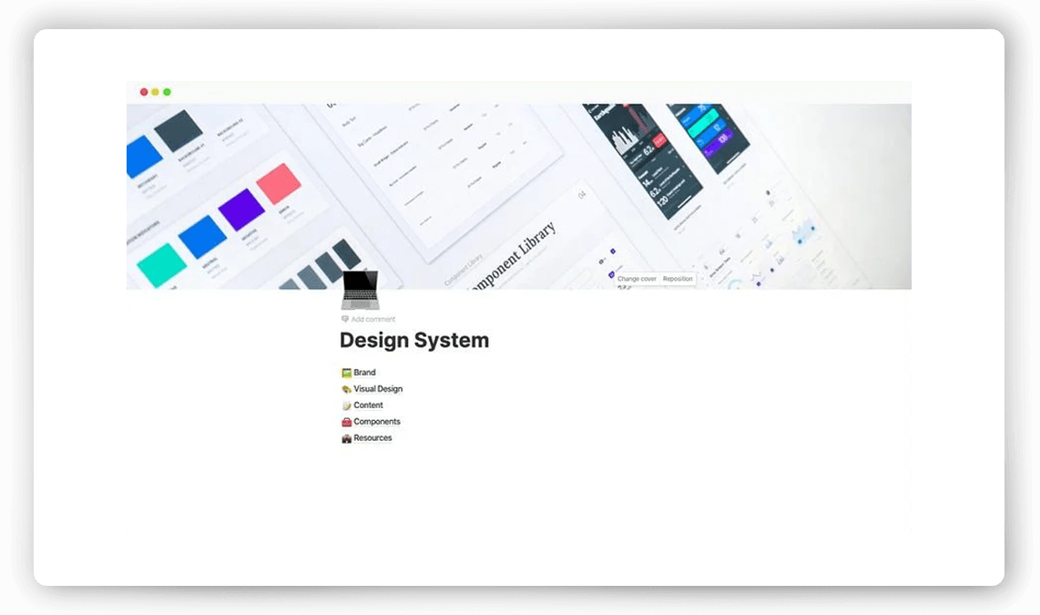 Notion Design System Template Pack