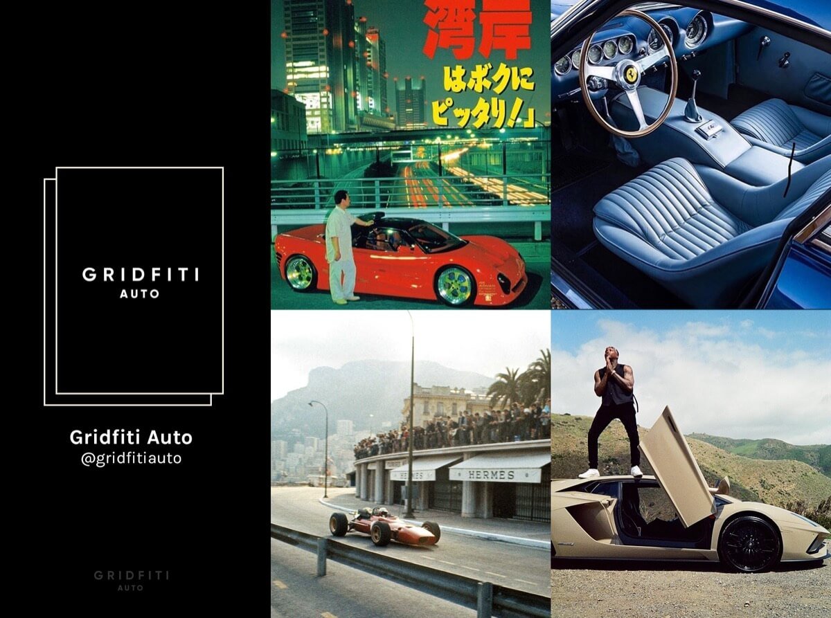 Instagram Car Moodboard Account