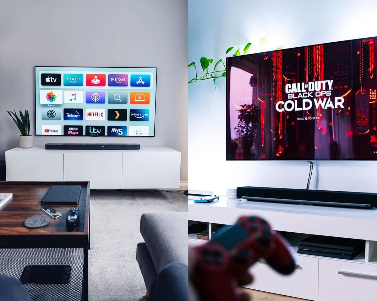 Minimalist Gaming TV Stand