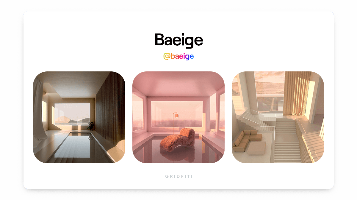 Baeige: 3D Rendering NFT Art