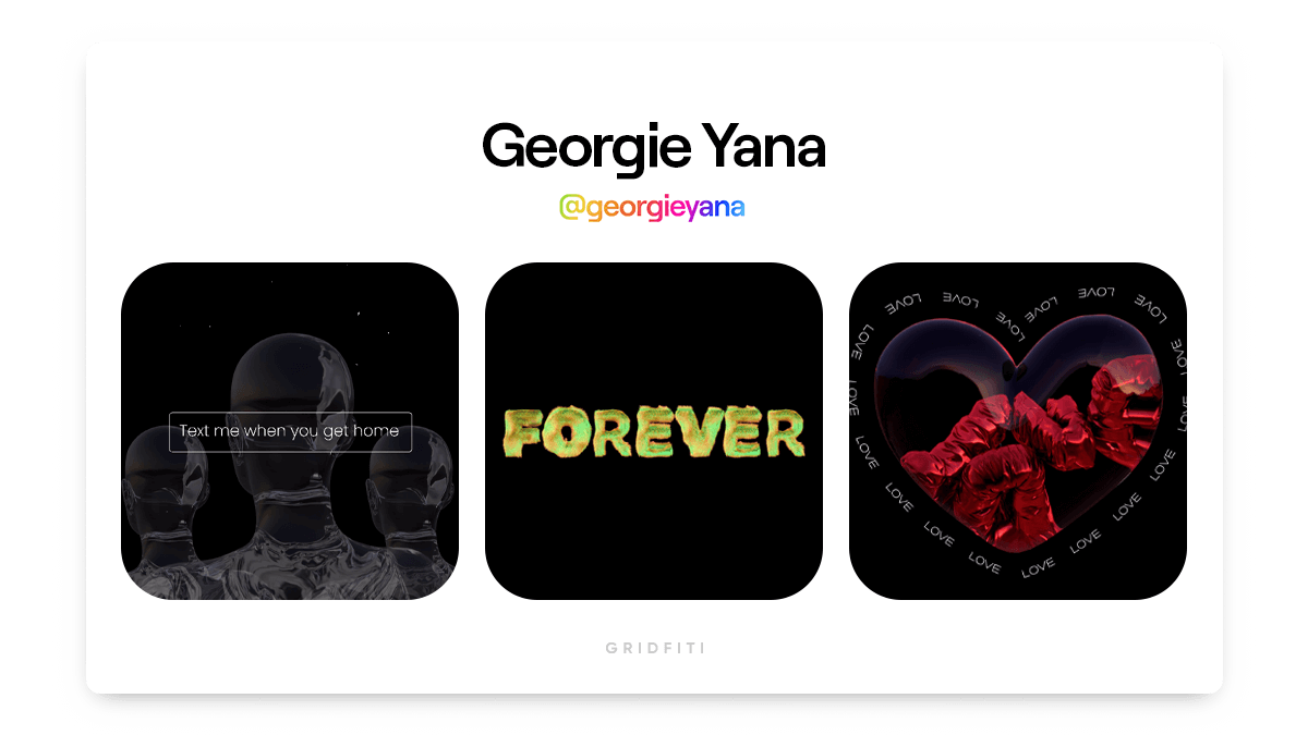 Georgie Yana: Typography NFT Artist