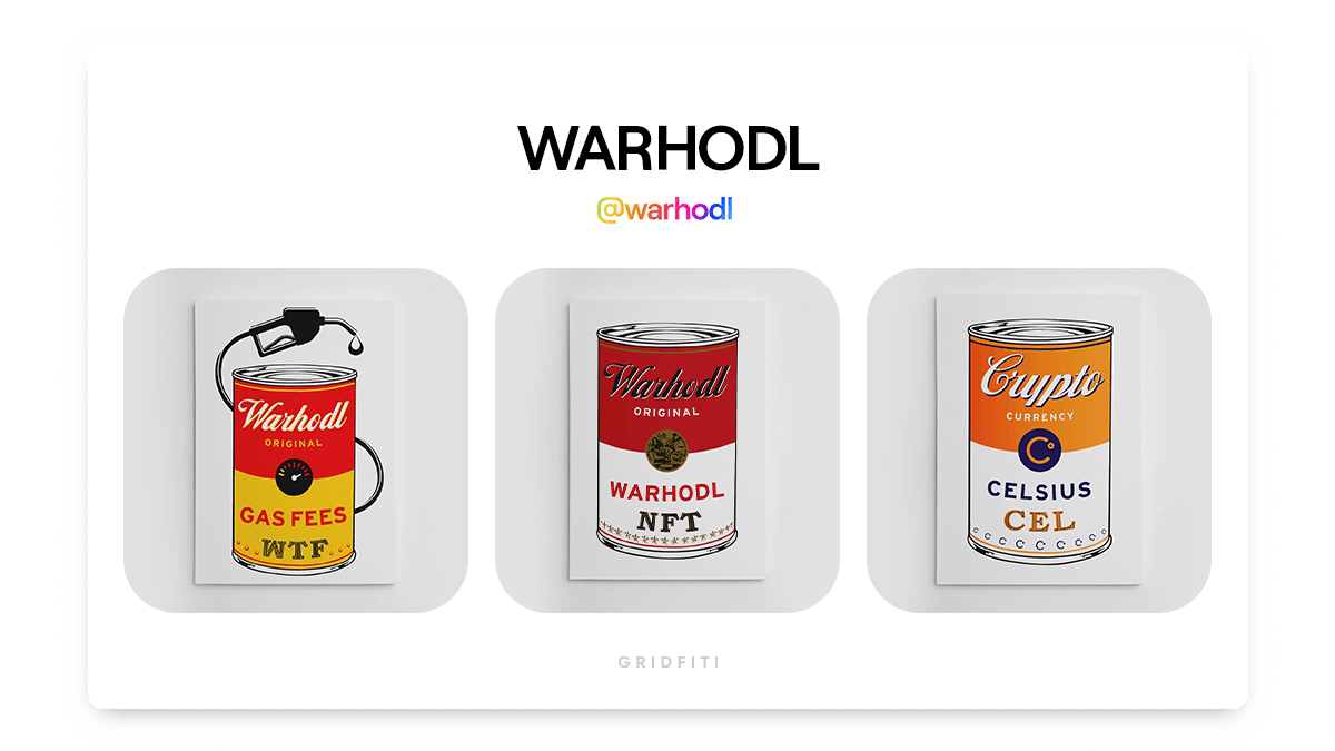 WARHODL: Pop Culture Art NFT