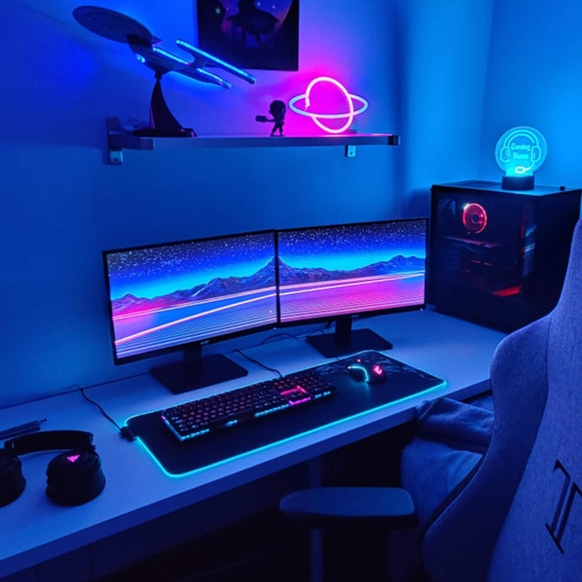 Designing a complete desk aesthetic around your PC is truly