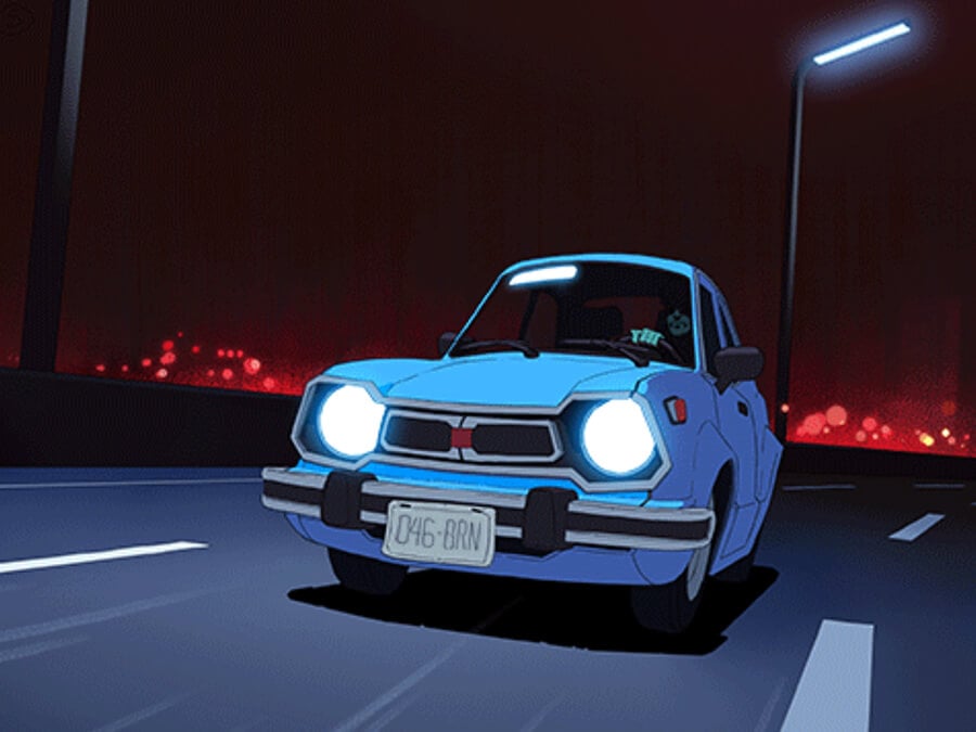 Anime Baby Nissan Skyline