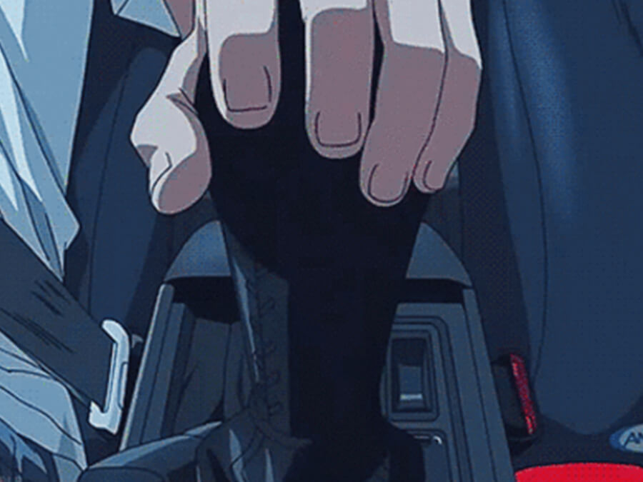 via GIPHY Blue anime, Aesthetic anime, Anime